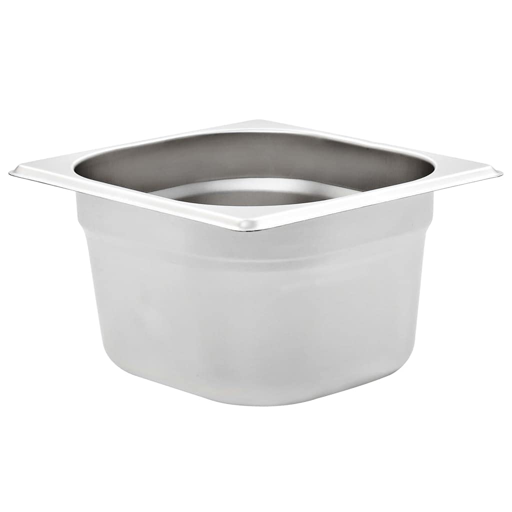 Bandejas Gastronorm 12 unidades GN 1/6 100 mm acero inoxidable ,Casa y jardín,Cocina y comedor,Accesorios para aparatos de cocina,Accesorios para mesas de vapor,Cubetas para mesas de vapor-50907