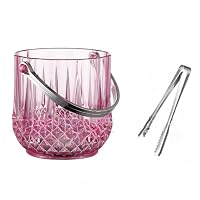 Amazon｜アイスペール 氷入れ クリア トング ハンドル付き 1100ml 持ち