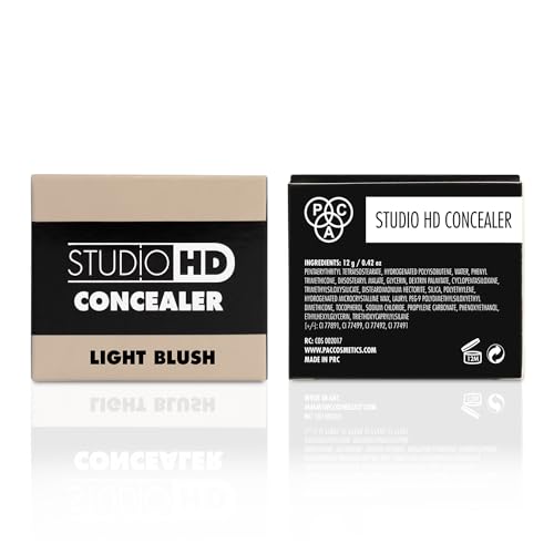 Image of PAC Studio HD Concealer Light Blush | Lightweight Full Coverage | Non Drying Creamy Blendable Formula