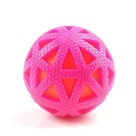 Woofy Spiked Rubber Ball Puppy Teething Chew Toy for Dog Training - Color May Vary (B0B12QNHJW) Amazon Price History, Amazon Price Tracker