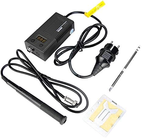 Soldering 950D 110V/220V 75W Mini Portable Soldering Iron Digital BGA Soldering Station With T13 Tip + Iron Stand - (Power: 110V US Plug)