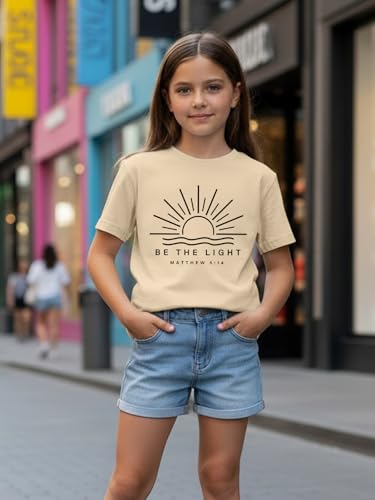 Image of Christian Shirts for Girls Faith Over Fear Shirt Religious Tees