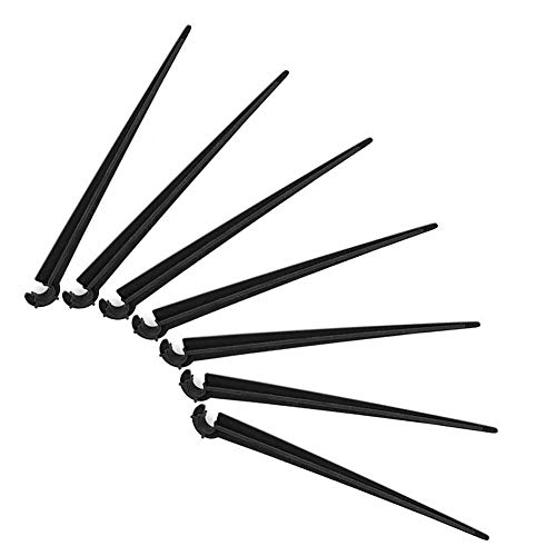 Image of DIY Crafts Pack of 25 Pcs, Design No # 1, Micro Hose Fixed C-Type Holders Drip Irrigation Accessor(Pack of 25 Pcs, Design No # 1)