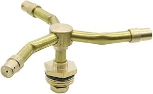 1 Inch Brass Phoenix Tail Fountain Nozzle With Diffuser | Adjustable Garden & Pond Fountain Spray Head