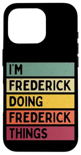 I'm Frederick Doing Frederick Things �ʔ��� �p�[�\�i���C�Y �X�}�z�P�[�X iPhone 16 Pro �p