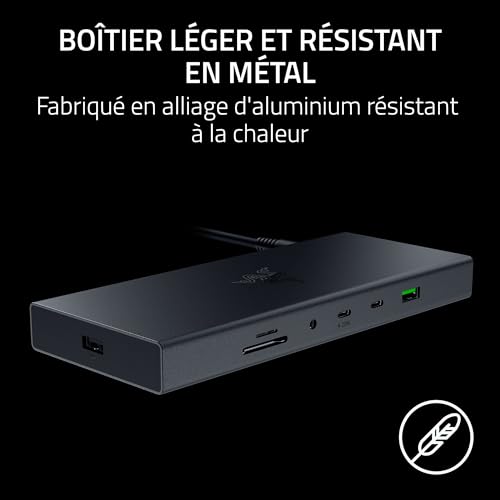 Razer USB 4 Dock pour optimiser votre espace de travail et bureau de jeu