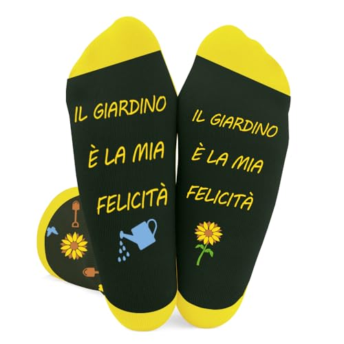 Ardusnpe Regalo Giardinaggio Uomo Utile Idee Regalo Giardinaggio per Donna Calzini Regali Per La Festa Della Mamma Festa del Papà Idee Regalo Natale Compleanno Pensione San Valentino per Nonno Nonna