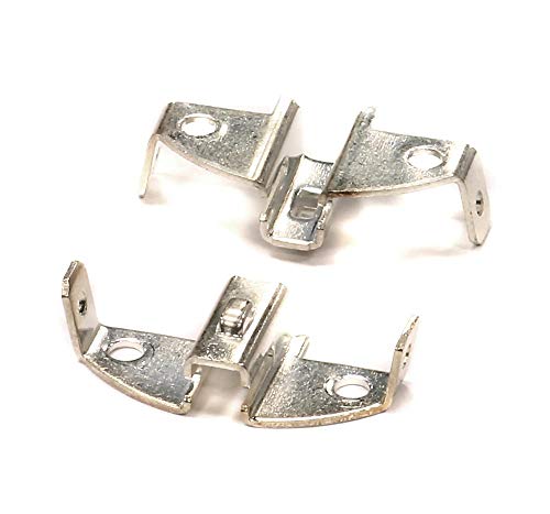Brush hoods pour modèle R/C en argent plaqué de haute précision