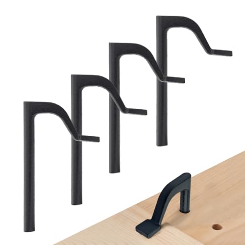 POWERTEC 71528-P2 8" Workbench Holdfasts, 4 Pack