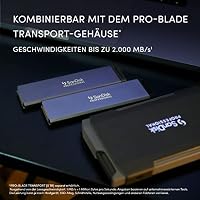 SanDisk PROFESSIONAL PRO-BLADE SSD-Mag 4 TB (mobiles und modulares NVMe SSD-Mag, für Mac und Windows, bruch- und fallsicher) 5 Jahre Garantie – Ansicht 4