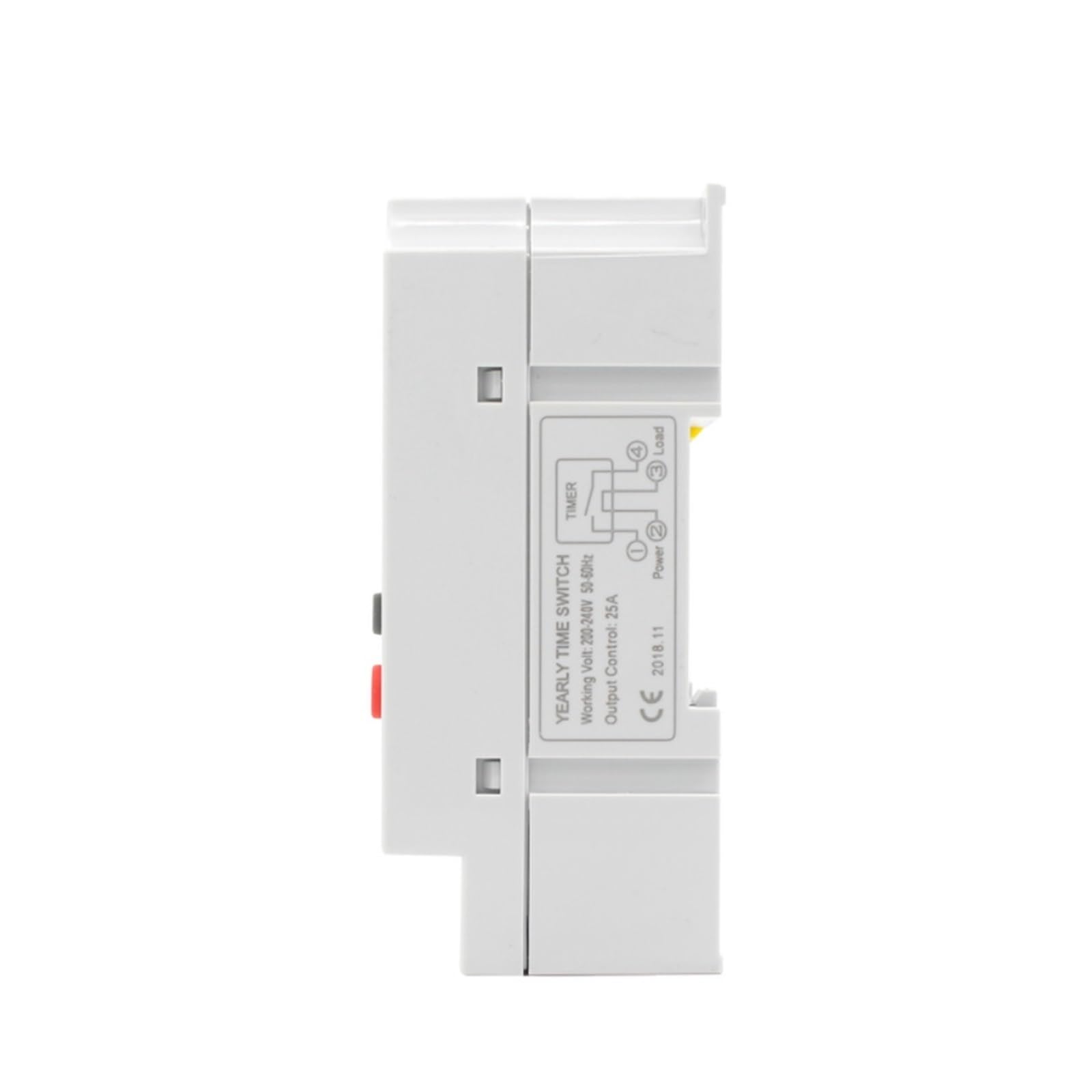 RWRAPS microcomputer Interruttore Timer 220VAC 25A MT316S-Y Temporizzatore programmabile su Guida DIN con LCD Temporizzatore Giornaliero/mensile/Interruttore orario Digitale annuale