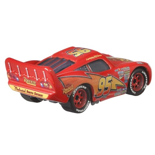 Mattel Fahrzeuge Racing Style | Disney Cars | Die Cast 1:55 Auto, Typ:Lightning McQueen – Ansicht 4