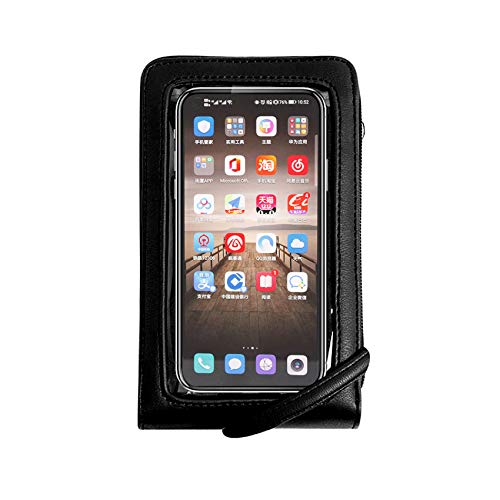 Touch Screen Crossbody Cellphone Purse, Adjustable Straps RFID Blocking Wallet Handbag Shoulder Strap for Women2