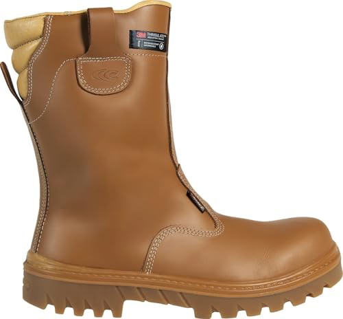 COFRA Scarpe di Sicurezza MONTANA S3S HI CI HRO LG FO SR Marrone Taglia 44 EU