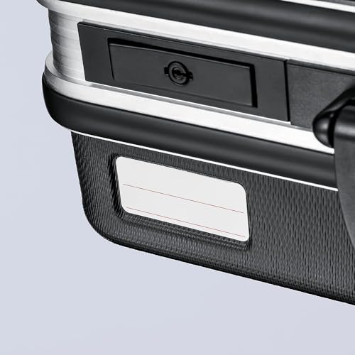 KNIPEX Werkzeugkoffer Basic, leer, 41 Steckmöglichkeiten, 27 l Volumen, 465 x 200 x 410 mm, Werkzeugkoffer leer, Werkzeugkasten, 00 21 05 LE