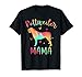 Rottweiler Mama Colorido Rottie Regalos Perro Mamá Camiseta