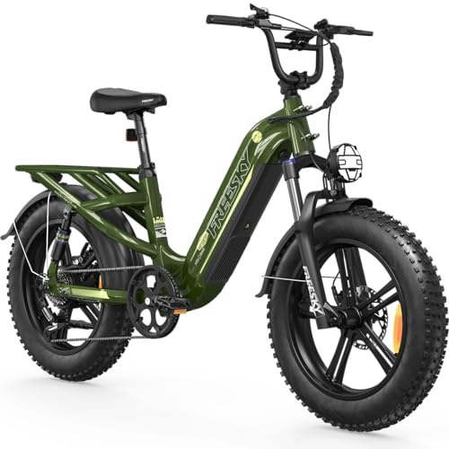 FREESKY 2500W Electric Bike for Adults,105 Miles 48V 25Ah Battery