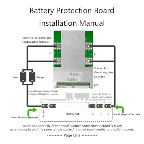 8S Inverter BMS 100A 24V Battery Protection Board with Balance Equalizer for LiFePO4 Lithium Battery (8S 100A 24V) - Image 4