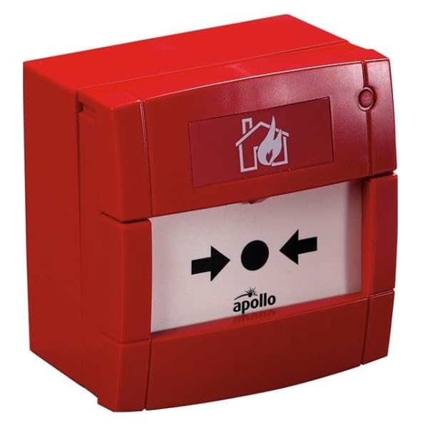 Apollo 55100-001APO Series 65 Conventional Indoor Manual Call Point Without LED, EN 54-11 Certified, Red