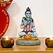 Hindu God Lord Shiva Statue - 5.7”H Shiva Idol Murti Pooja Item Puja Diwali Gifts for Indian Wedding Baby Shower Housewarming Gifts Altar Meditation Yoga Room Spiritual Decor
