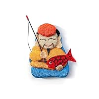 Amazon | ちりめん細工 七福神 1個 毘沙門 | 布・生地 通販
