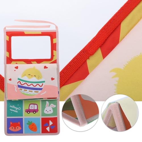 SAFIGLE Livros Macios Para Bebês Brinquedos Para Atividades Infantis Recém-Nascidas Livro Macio Com