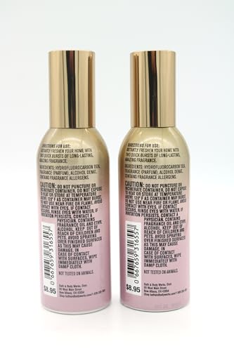 Generic Champagne Toast, Bath and Body, Concentrated Room Spray, 1.5 oz each, 2 pack, Pink