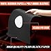 20 PCS 12in Black Paper & Poly Lined Record Inner Sleeves for LP Vinyl Records, 110gsm Paper 33 RPM Record Sleeves, Anti Static Record Storage Album Covers LP Vinyl Jacket Covers