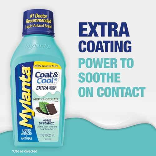 Mylanta 01061 Heartburn And Gas Relief, Liquid Antacid thumb #3