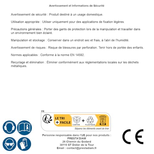Finettes Minibrads galvanizadas 25 mm D-Work clavos de cabeza perdida 2