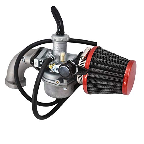Image of 22mm Carburetor Carb Set with Air Filter and Fuel Filter Replacement for 110cc 125cc CRF SSR Sunl Taotao Pit Bike ATV
