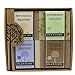 Plantlife Aromatherapy Herbal Soap 4 Pack Combo - Earth Gift Set - Patchouli, Peppermint, Lavender, and Oatmeal Almond