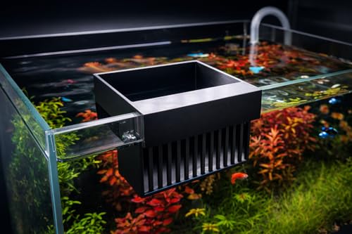 AquaPrintsByRay Aquarium Water Change Diffuser - Gentle Flow Designed for Smooth Water Changes (Clear, Large Tank (20-30 gal))