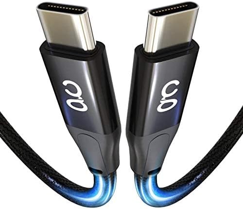 3Ft USB C to USB C Cable - Super Fast Gen 3.0/3.1 - Data Transfer 5 Gbps - 60W for SSD Camera Samsung iPad Pro Pixel Chromebook Nintendo Switch LG 5G Ultra PD Fast Charging Cord Type C to Type C