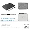 Wacom One Bluetooth Drawing Tablet, Small 7.4" x 5.5" Compact Graphics Tablet, Entry-Level Creative Design Pad with Creative Software for Chromebook, Mac, Windows PC, Android