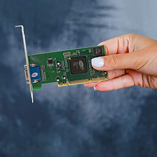 Kujobuy 8Mb Graphics Card Vga Pci 32Bit For Server Industrial Computer Multi-Display For Ati Rage Xl 32 Bit Pci Vga Video Card Pci-X Interface Universal Video Card For Desktop Computers #TOP5