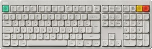 nuphy Node100 Clavier mécanique sans Fil,(ISO-FR AZERTY) Clavier Bluetooth Personnalisable avec Touches remplaçables à Chaud et rétroéclairage RGB, 109 Touches, connectivité Bluetooth/2,4 GHz/USB-C – vue 8