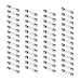 Copapa Glass Fuses Tubes 250V 1A 1000mA Slow Blow Time Delay 50 Pcs 5mm x 20mm (1 Amp)
