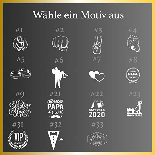 Zippo Feuerzeug mit Gravur - Personalisierte Geschenke / Witterungsbeständig und weltbekannt / Männer Geschenke - Papa Geschenk Weihnachten - Geschenkideen für Vatertag - Feuerzeuge mit Gravur – Bild 6