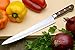 Yoshihiro VG10 16 Layer Hammered Damascus Stainless Steel Sujihiki Slicer Chefs Knife (9.5'' (240mm))