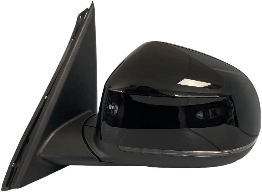 #117 8th Gear Black Left Driver Side Mirror Compatible with BMW X3 2015 2016 2017