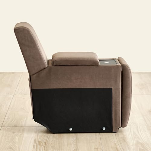 Image of Home Centre | Denver Fabric Console | Solid Wood | Brown | 2 Year Warranty