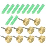 Vis décoratives pour miroirs : leur fabrication et la qualité des matériaux leur confèrent un aspect simple tout en une excellente fonctionnalité