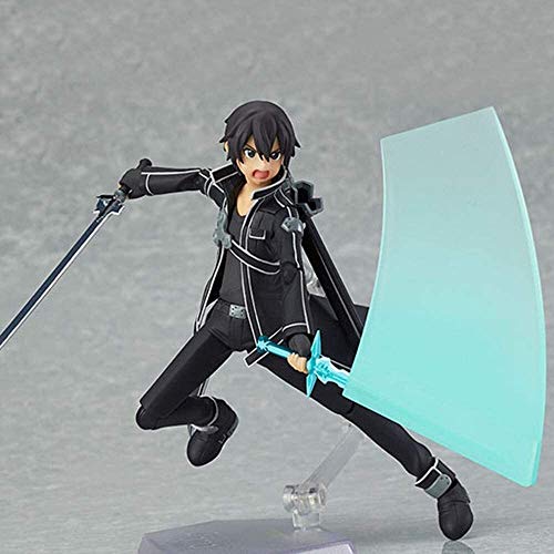 Action Figur Actionfiguren Anime Action Figure Sword Art Online Kirito Sammeln Modell Statue Spielzeug PVC Figuren Desktop Ornamente Cover