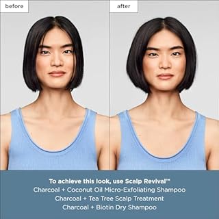 Briogeo Scalp Revival Charcoal + Biotin Dry Shampoo | Non-Aerosol Powder for Oily Roots | Detoxifying Dry Shampoo for All Hair Types | Vegan & Cruelty Free | 1.7 oz.