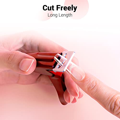 Nail Dryer With Almond Clear Nail Tips 300Pcs #TOP3