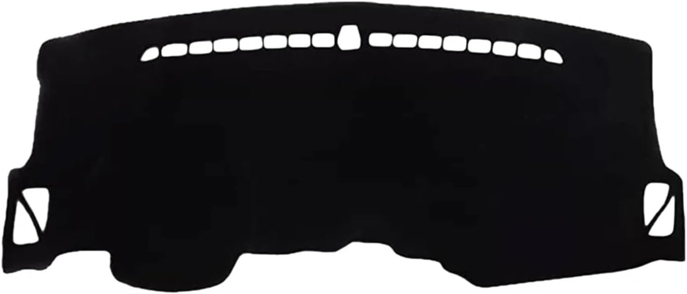 Black Polyester Dashboard Cover Mat Pad Fit for Kia Picanto JA 2017 2018 2019 2020 2021 2022 2023 Left Hand Drive