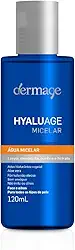 Hyaluage Água Micela, Demaquilante, Com Ativo Hialurônico Vegetal e Aloe Vera, Removedor de Maquiagem Livre de Fragrância, Seguro para os Olhos,120ml