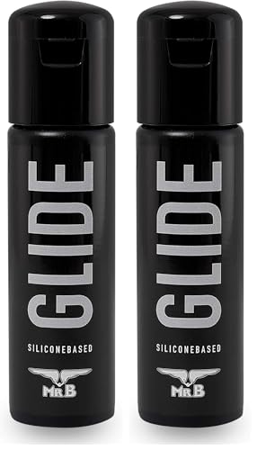 Lubrifiant à base de silicone Mister B GLIDE contre la sécheresse intime lot de 2