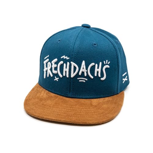 Hand und Feuer Snapback Cap Kinder Frechdachs Dunkelblau Canvas M